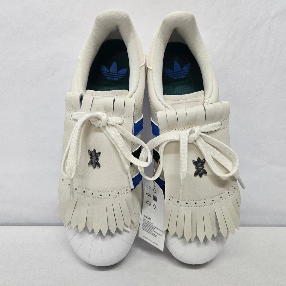 Adidas Superstar Golf SL Spikeless Shoes IH2500 White Green Blue Men's Size 10.5
